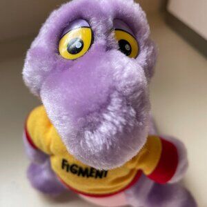 VINTAGE DISNEY PARKS FIGMENT PLUSH EUC